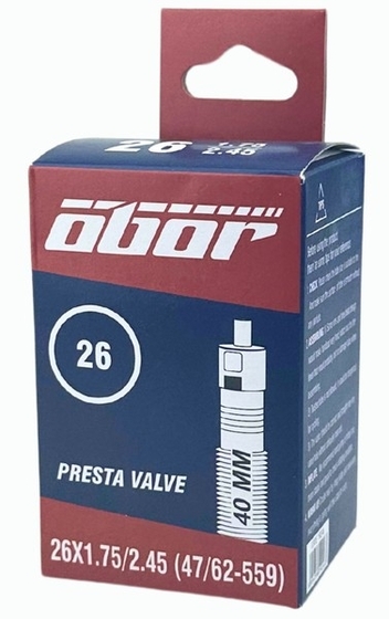 OBOR belső gumi 26x1,75-2,45 FV 40mm 19246
