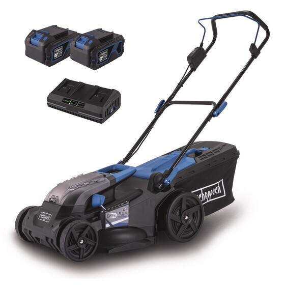 Scheppach BC-MP430-X-SET XL2 - akkus fűnyíró indukciós motorral 4in1 - 5911415400