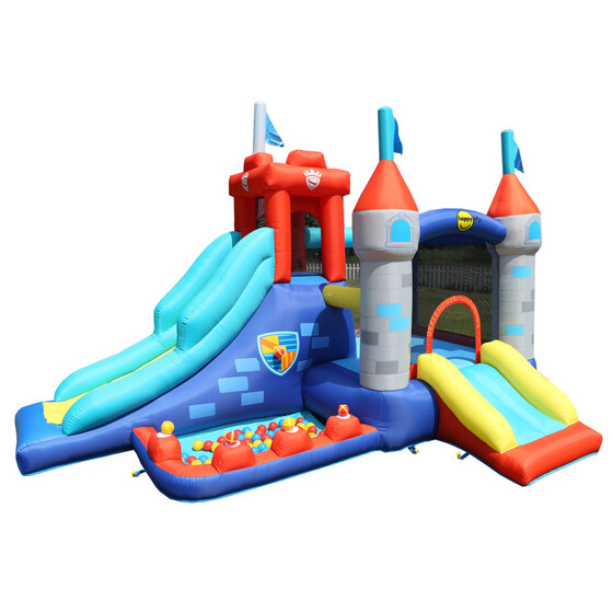HAPPYHOP 9322 Fortress Bouncer Activity Play Center ugrálóvár - otthoni légvár