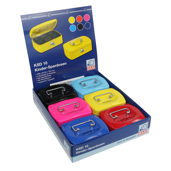 Basi KSD 10 gyerek persely (6db) B21000000