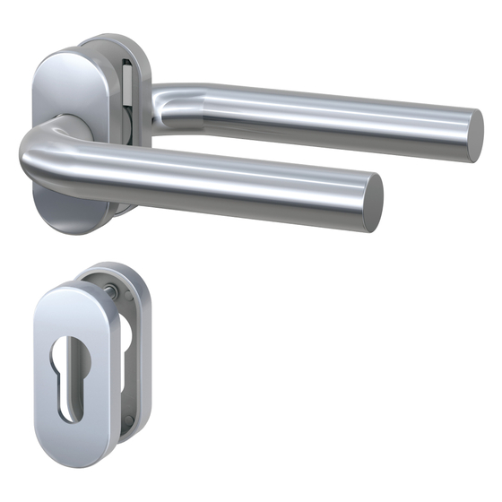 Basi ZB 3250 PZ Inox kilincs B73020208