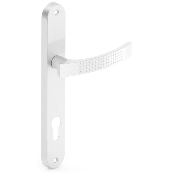 Metal-Bud ASTRA 90 PZ Szálcsiszolt nikkel divatos ajtókilincs MBVA9YN