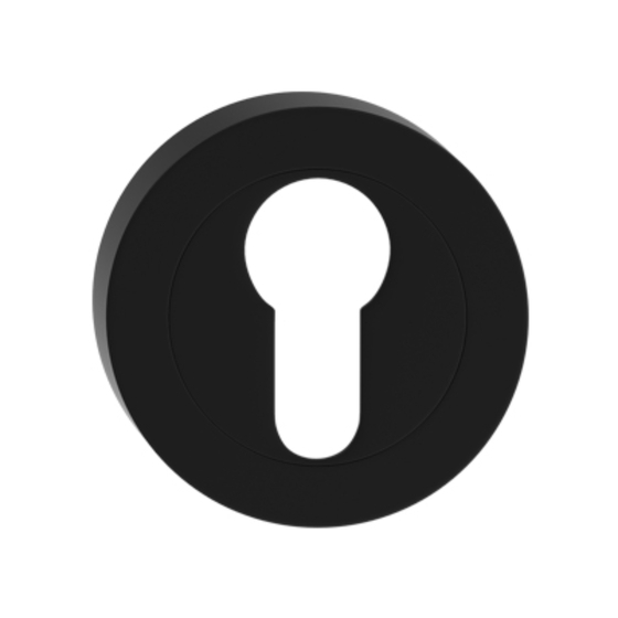 Metal-Bud SNO Fekete PZ kerek rozetta MBSNOCZY