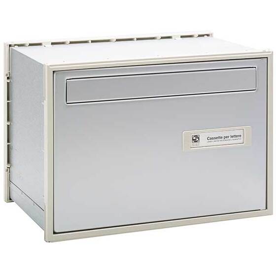 SILMEC OpenAir 611 ezüst beépíthető postaláda 32-611.72