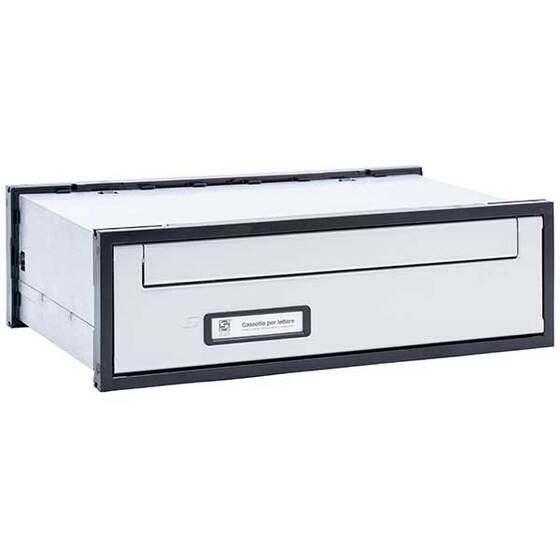 SILMEC Scala 601 ezüst beépíthető postaláda 30-601.72