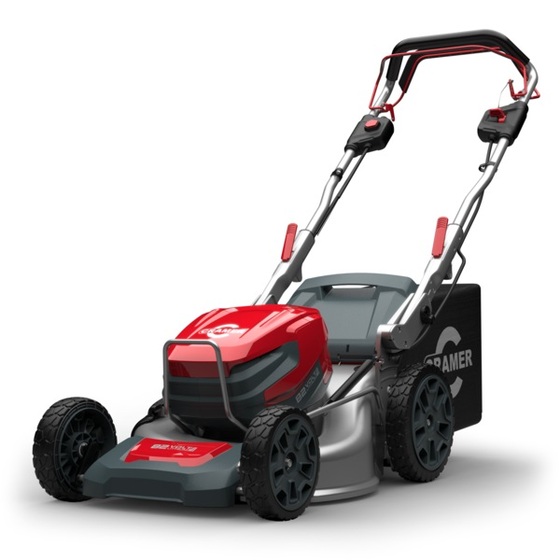 Fűnyíró fűgyűjtős, akkumulátoros, önjáró Cramer 82LM51SX 82 v, 51 cm, akku- és töltő nélkül 2502486-CR