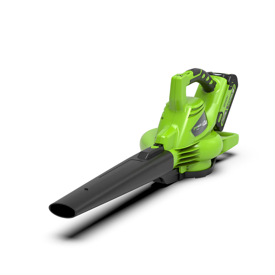 Lombfúvó-szívó akkumulátoros Greenworks GD40BV 2406907-GW