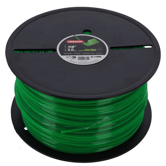 Damil 3.0mm szögletes Oregon  529 m, 5 kg, zöld 69-423