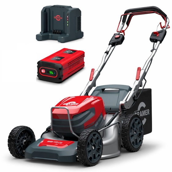 Fűnyíró fűgyűjtős, akkumulátoros, önjáró Cramer 82LM46SX 82 v, 46 cm, akkumulátorral és töltővel 2502386UL-CR