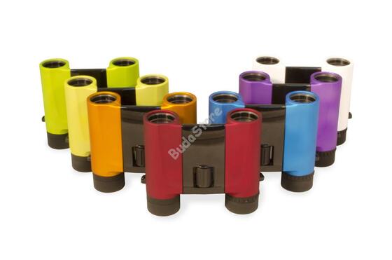 Levenhuk Rainbow 8x25 távcsövek piros színben 67693
