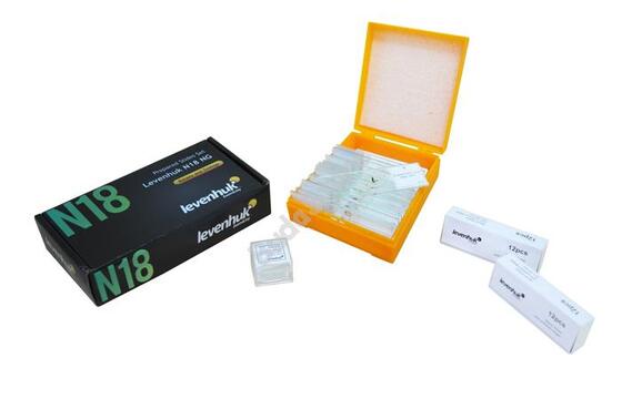 Levenhuk N18 NG Előkészített tárgylemezkészlet 29276