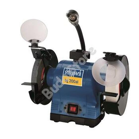Scheppach BG 200 AL kettős köszörű PRO BG200AL