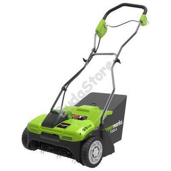 Greenworks G40DT35 akkus gyepszellőztető gyűjtő nélkül 40V 2504807-GW