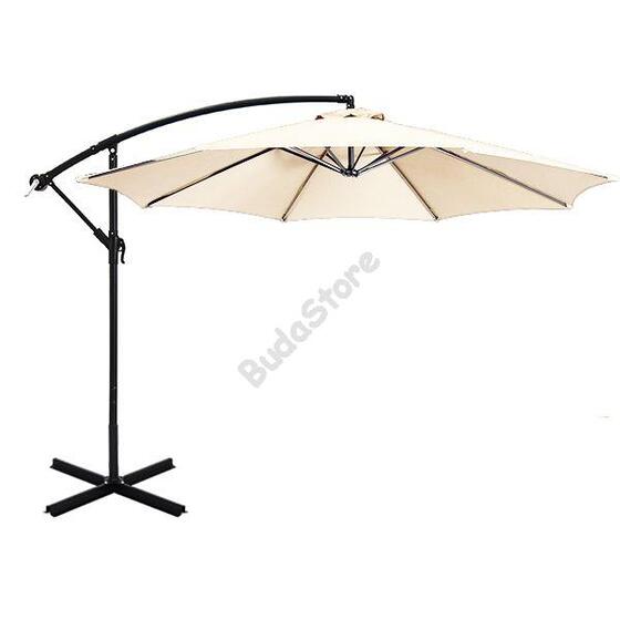 Függő napernyő 2,7m krém HOP1000812-4