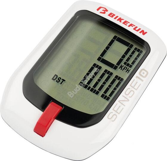 BIKEFUN Computer BF Sense10 fehér vezetékes T10WHT