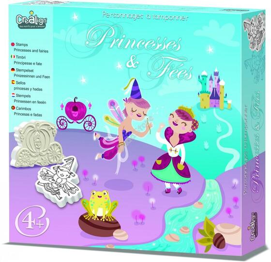 CreaLign Mese nyomdakészlet - Hercegnők és tündérek