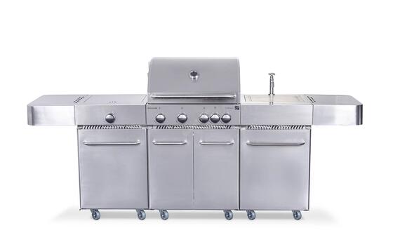 G21 Arizona BBQ Premium Line gázgrill 6 égőfej + ajándék nyomáscsökkentő 6390330