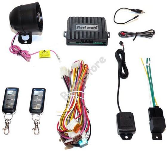 STEEL MATE 838X Autóriasztó FSK ugrókódos rendszerrel 115106