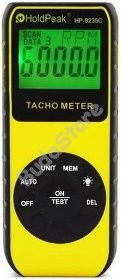 HOLDPEAK 9235C Digitális lézeres optikai fordulatszámmérő 114827