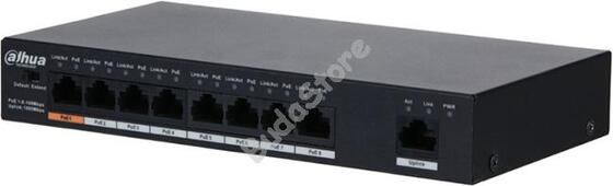 Dahua PFS3009-8ET1GT-96 9 portos hálózati kapcsoló 121488