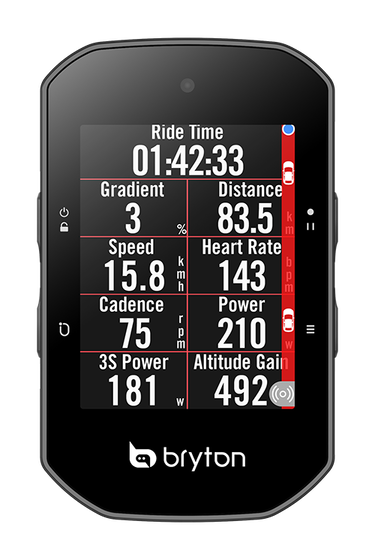 BRYTON Computer Bryton Rider S500 E GPS komputer BRRIDERS500E
