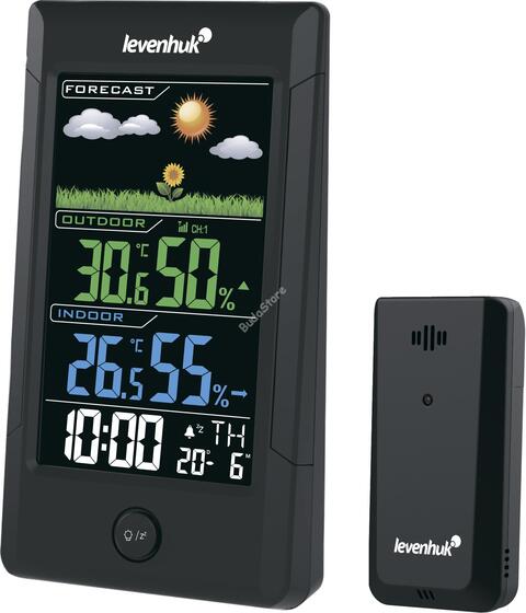 Levenhuk Wezzer Teo TH40 hőmérséklet- és páratartalom-mérő 81388