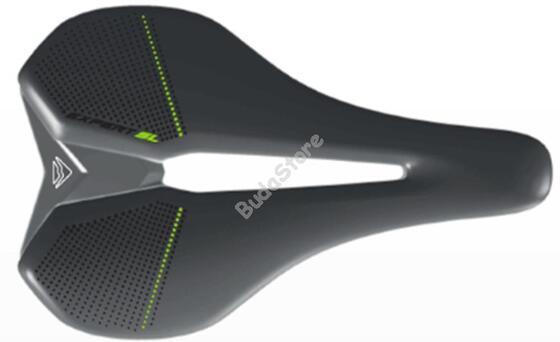 MERIDA Nyereg ME Expert SL fekete/fehér W:140/L:240mm/245g Toolbox kompatibilis A2070000326