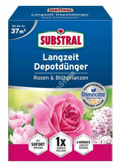 Substral Osmocote Hosszú hatástartamú trágya rózsákhoz-és virágzó növ.-hez 1,5kg - 732219