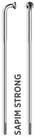 SAPIM Küllő SA Strong Inox 14G 252mm J-Bend + Polyax réz 14G 12mm ezüst SAST14252N