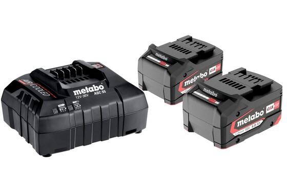 Metabo akku szett 2x4.0Ah + ASC55 töltő - 685050000
