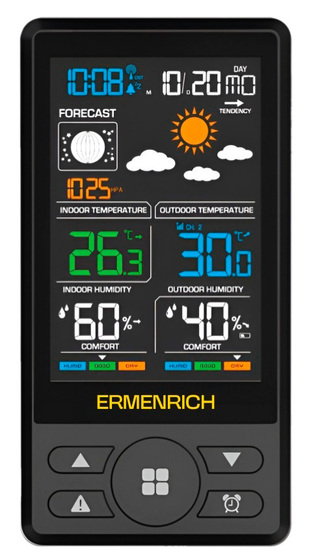 Ermenrich Report WR50 időjárás-állomás 86036