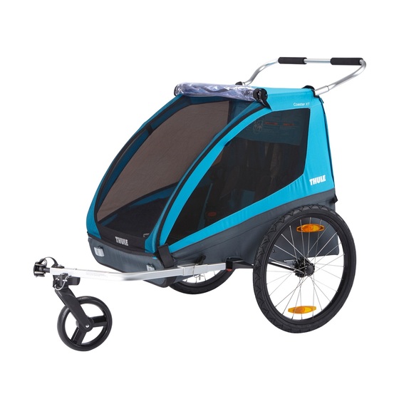 THULE UTÁNFUTÓ TH COASTER XT kék kerékpár szett+sétálókerék PFAS Free TH10101821